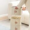Storage Cabinet Floor Bedside Table Multi-Layer Organizer Suitable for Bedroom