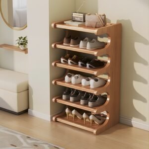 A Versatile Shoe Storage Cabinet for The Entrance 5 Floors