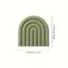 1 pcs Rainbow-Shaped Coasters with a Colorful And Minimalist Design, Made of Silicone for Easy Cleaning