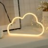 1pc Cloud Neon Sign warm white