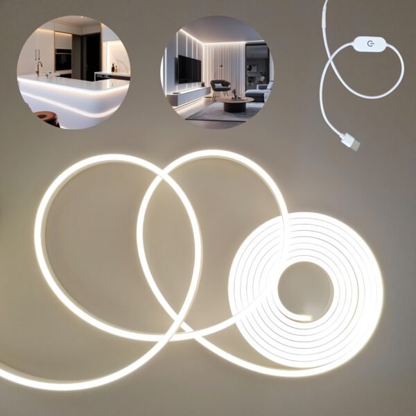 USB Flexible Neon Light with Touch Switch 1M 3.28FT