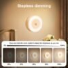 Touch Control Adjustable LED Night Light – 3 Color Modes (Warm, White, Natural)
