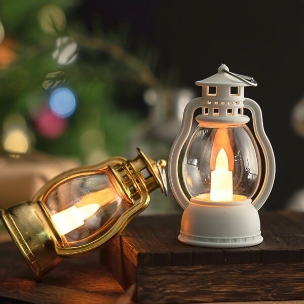 Retro LED Holiday Lantern random colour