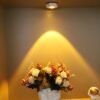 1pc Creative White Hexagonal Cat's Eye Colorful Wall Lamp Sunset Red Projection Sunset Light