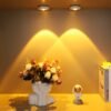 1pc Creative White Hexagonal Cat's Eye Colorful Wall Lamp Sunset Red Projection Sunset Light