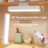 e25a36fa35fd4b14aec377f77fce63c4-goods.jpeg Rechargeable LED Light for Bedroom with 2 Bases 3 Colors Magnetic Emergency Desk Study Lamp with Rem