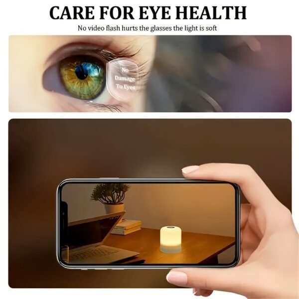 1 Touch-activated Bedside Lamp LED Desk Lamp