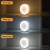 Touch Control Adjustable LED Night Light – 3 Color Modes (Warm, White, Natural)